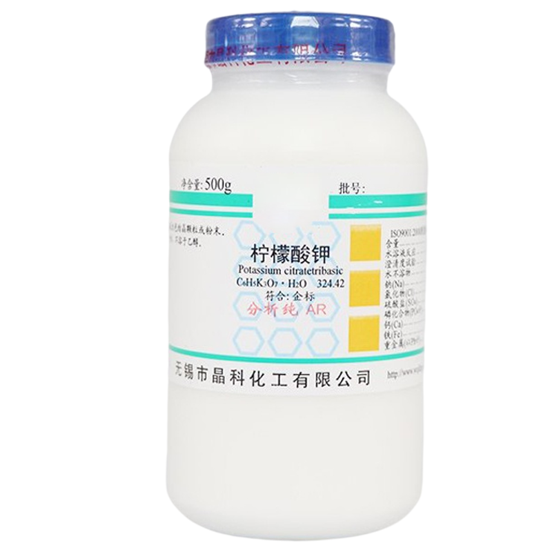 晶科柠檬酸钾AR分析纯500克